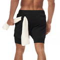 Shorts Para Treino 2 em 1 Air Effect