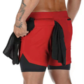 Shorts Para Treino 2 em 1 Air Effect